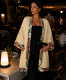 Reversible Linen Kimono