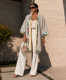 Reversible Linen Kimono