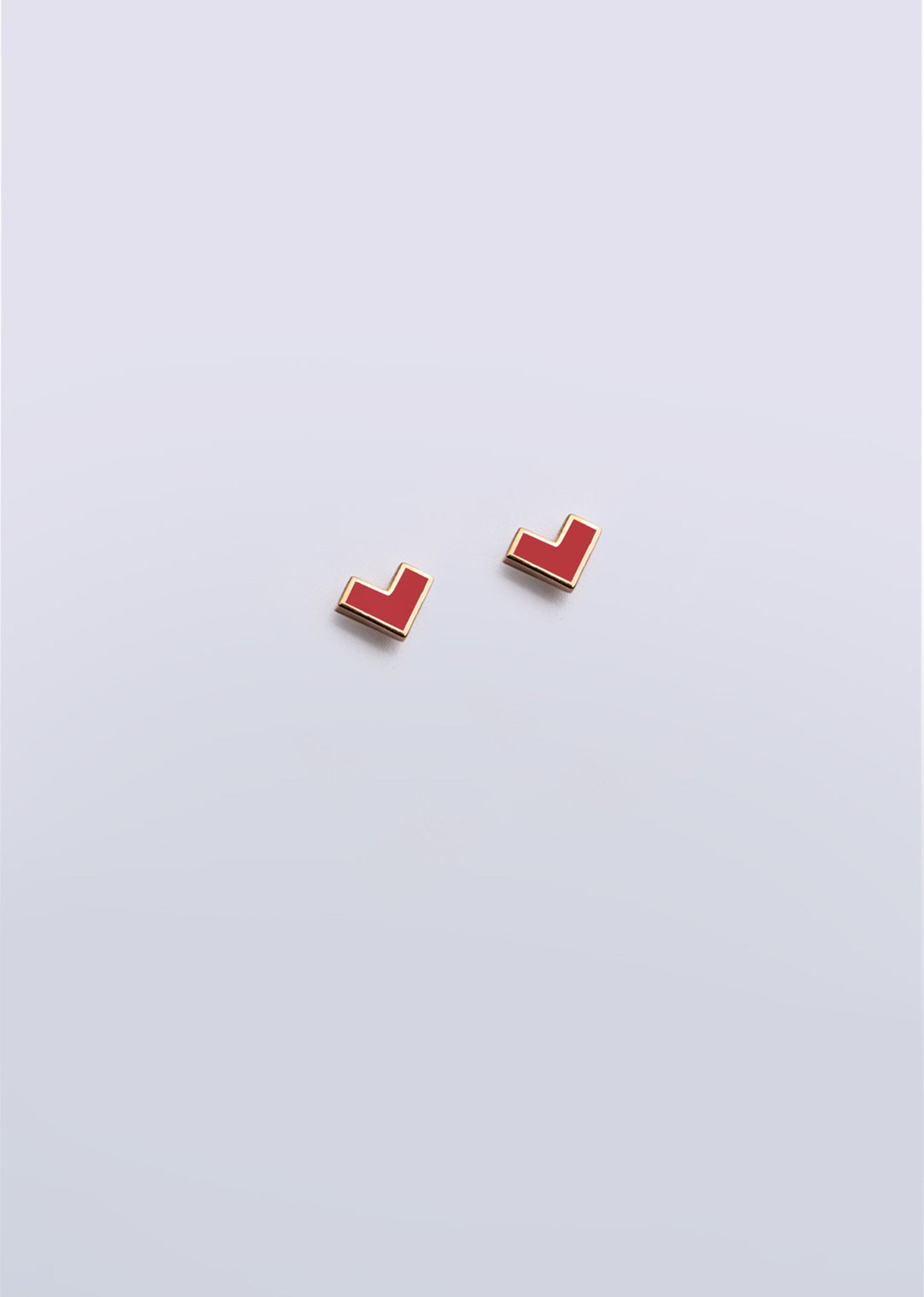 Red Heart Earrings