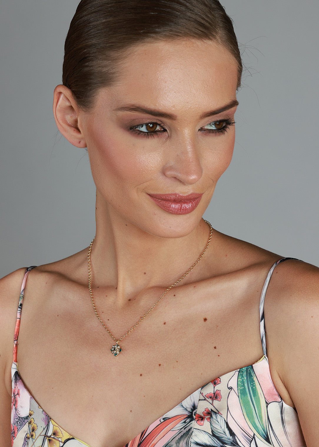 Lotus necklace